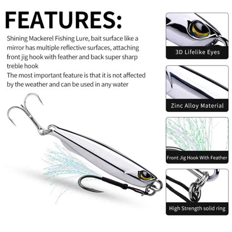 Fishing Lure Portable Fishing Luya Lures Sharp Hoops Tip For Freshwater