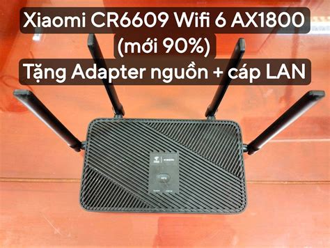 BH 12 Tháng Bộ phát wifi Router wifi Xiaomi AX3000 CR88068808 Chuẩn