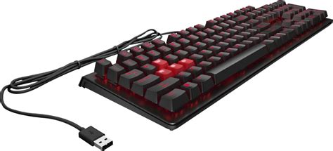 Hp Omen Encoder Full Size Wired Gaming Mechanical Keyboard Black