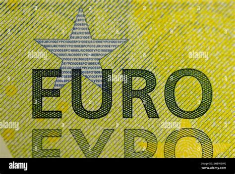 100 Euro Banknote Detail Hi Res Stock Photography And Images Alamy