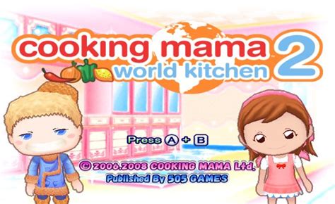 Cooking Mama World Kitchen Details Launchbox Games Database