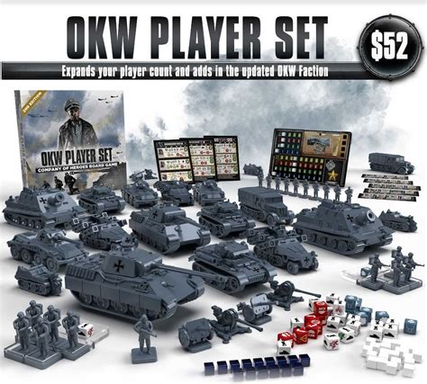 Reserva Company Of Heroes 2nd Edition Okv Faction Player Set 4dados