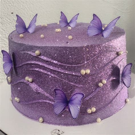 Queens Birthday Cake Th Birthday Cakes Purple Cakes Birthday