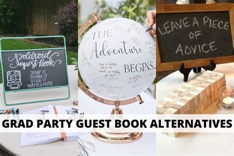 9 Creative Graduation Party Guest Book Alternatives - College Savvy