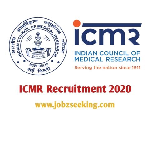 ICMR Recruitment 2020 Apply Now JRF Other Vacancies