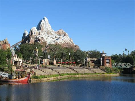 Expedition Everest Ride At Disney`s Animal Kingdom Park, Near Orlando ...