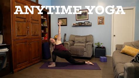 Anytime Yoga Flow Minute Full Body Hatha Yoga Youtube