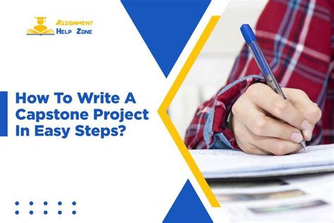 How To Write A Capstone Project In Easy Steps Artofit