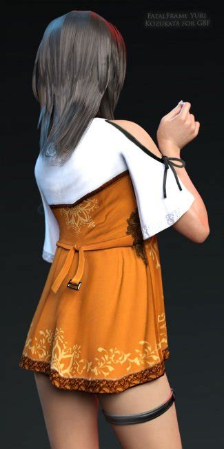 Fatal Frame Yuri Kozukata For G8F 3d Models For Daz Studio And Poser