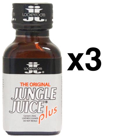 JUNGLE JUICE PLUS Retro 25ml x3 - POPPERS.net