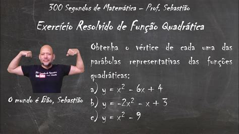 FunÇÃo QuadrÁtica Exercício 25 Vértice Da Parábola Das Funções