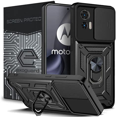 Etui Exoguard Camshield Szk O Motorola Edge Neo Pancerne Case