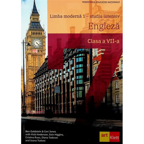 Engleza Clasa A Vii A Limba Moderna Studiu Intensiv