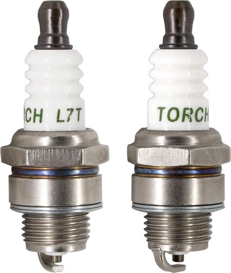 2 Pieces TORCH L7T Spark Plug Replacement For Champion CJ7Y CJ8Y For