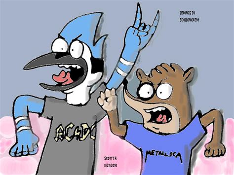 Regular Show Human Rigby