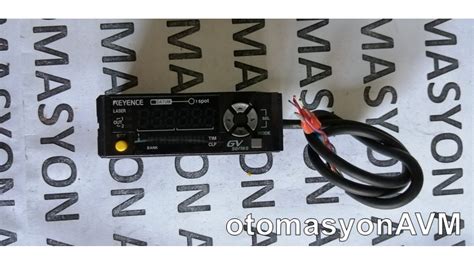 Keyence GV 21 Digital CMOS Laser Sensor Type NPN