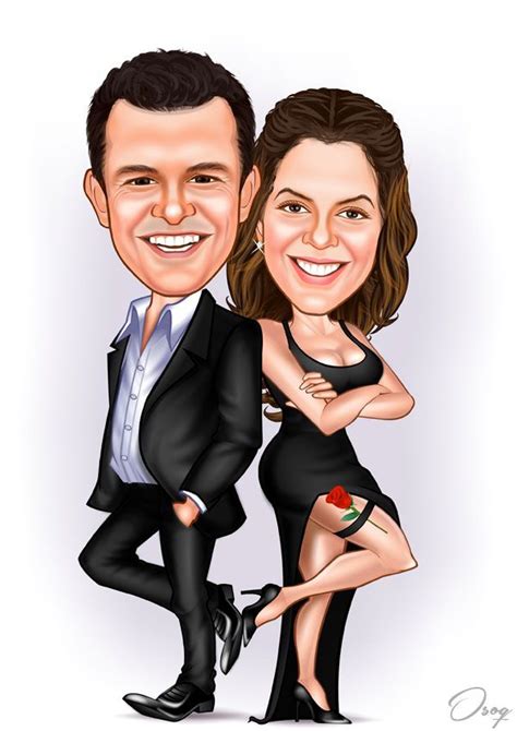 Osoq Website Caricature Caricature From Photo Cute Couple Drawings