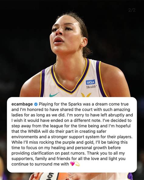 TLDR WNBA Player Makes More On OnlyFans Quits WNBA Nbacirclejerk