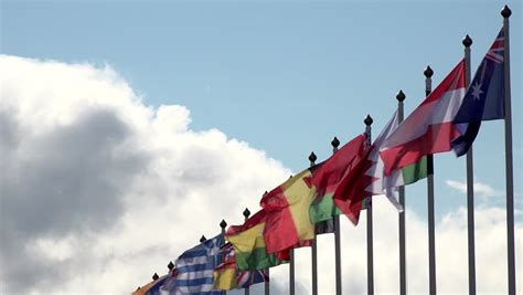 Various World Flags Flying On Stock Footage Video (100% Royalty-free) 21650782 | Shutterstock