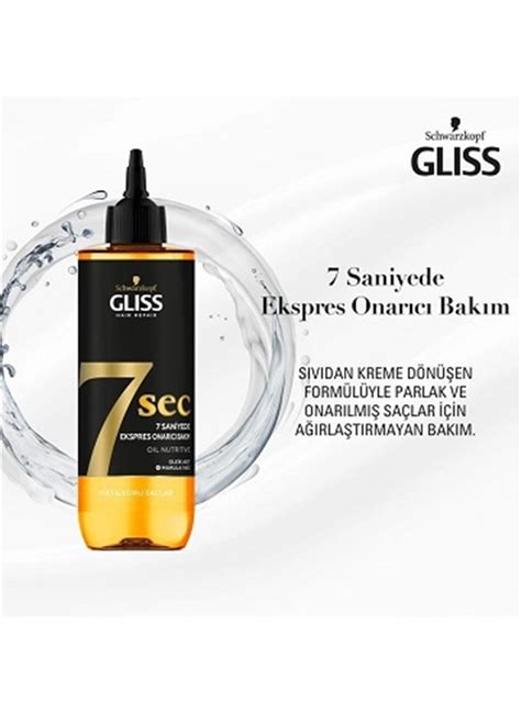 Gliss Sec Oil Nutritive Ml