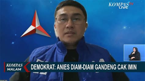 Demokrat Sebut Anies Buat Kesepakatan Sepihak Dengan Pkb Tak Ada