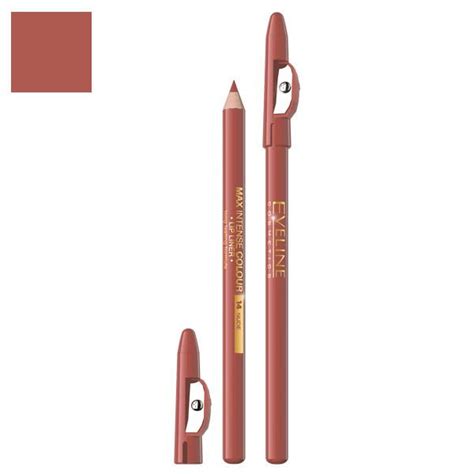 Eveline Cosmetics Карандаш контурный для губ с точилкой тон 14 NUDE Max Intense Colour купить