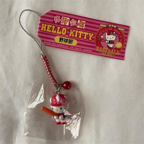 ⚾️hello Kitty Baseball Gotochi Charm⚾️ Remember Depop