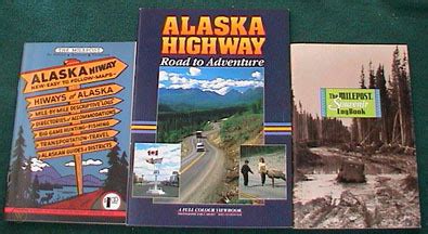 1955 Alaska Highway Milepost Guide and Map | #408543832