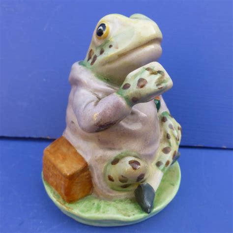 Beswick Beatrix Potter Mr Jeremy Fisher Figurine 3 Tall With Spotted