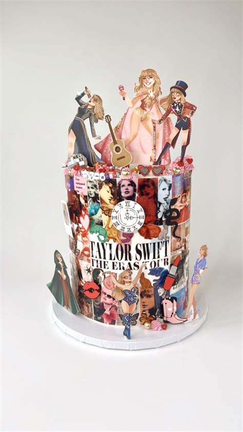 Taylor Swift Eras Tour Cake Taylor Swift Cake Taylor Swift Birthday