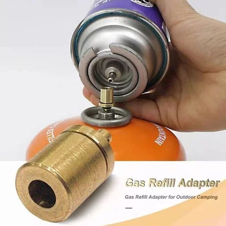 Jual Adapter Refill Tabung Gas Butane Valve Safe Switching Alat Isi