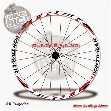 Vinilos Bici Vinilos Para Llantas Mtb Bontrager Trek