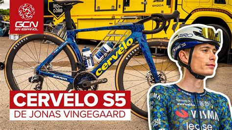 La Cervélo S5 De Jonas Vingegaard Y Del Equipo Visma Lease A Bike Youtube