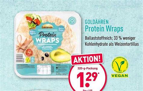 Gold Hren Protein Wraps Angebot Bei Aldi Nord Prospekte De