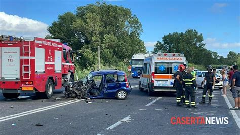 Incidente Sulla Domiziana A Mondragone Morta Pina Misso Di Parete