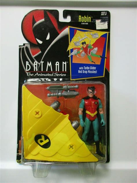 Moc Kenner Batman Animated Series Robin W Glider Action Figure