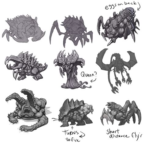 Check out this never-before-seen StarCraft 2 concept art | PC Gamer