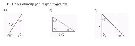 Funkcje trygonometryczne kąta ostrego Brainly pl