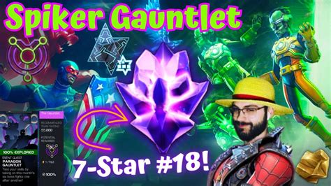 Lagspiker Vs Paragon Gauntlet 7 Star Crystal 18 Another Banger Free To Play Account Mcoc