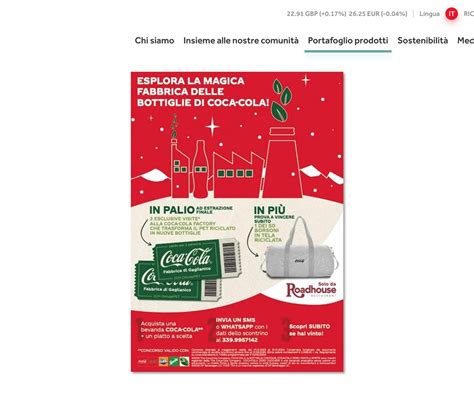 Concorso Con Roadhouse Esplora Il Mondo Di Coca Cola Premi E Concorsi