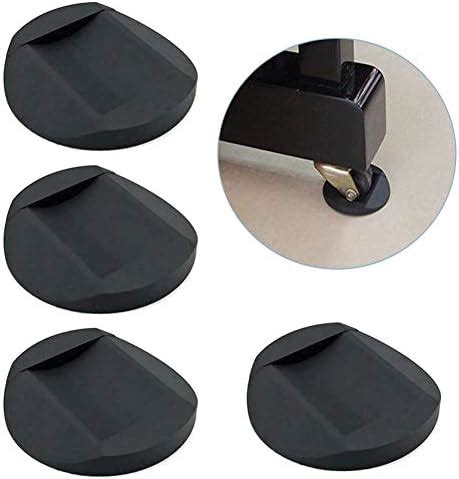 Pcs Furniture Caster Cups Furniture Coasters Anti Sliding Rubber