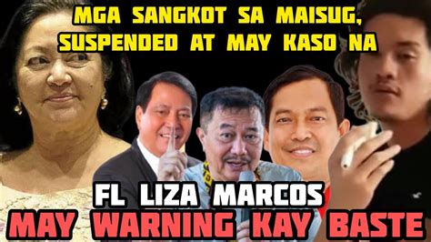 Pbbm Galit Na Mga Sangkot Sa Maisug Suspendido At May Kaso Na Youtube