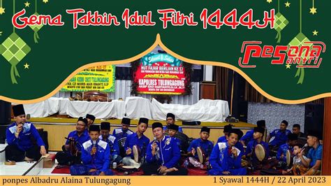 Pesona Santri Gema Takbir Idul Fitri 1444H YouTube