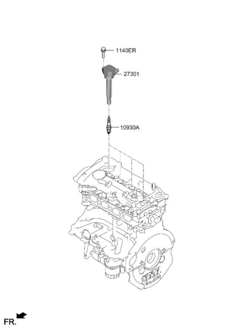 Spark Plug & Cable - 2024 Kia Sportage Hybrid