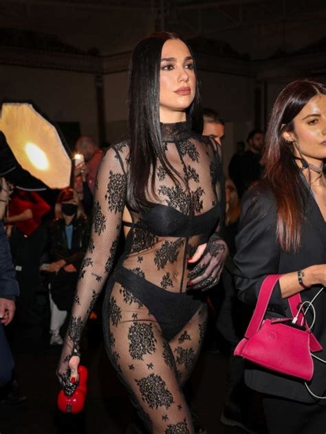 Dua Lipa Only In Lingerie In Public Photos The Fappening