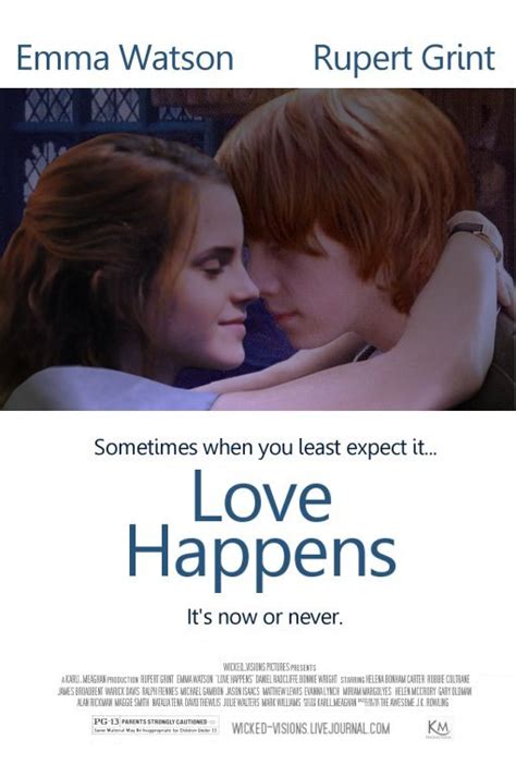 Love Happens Poster by KMeaghan on DeviantArt