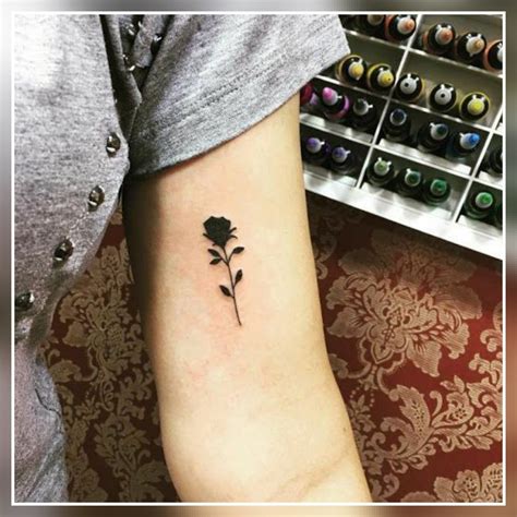 Small Rose Tattoos Images | Small Tattoo Art