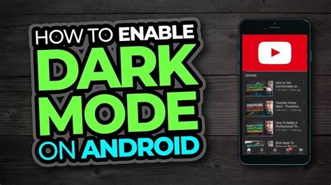 How To Enable Dark Mode On Youtube Android YouTube