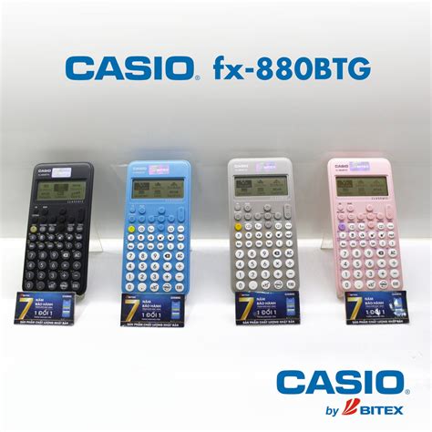 Điểm danh 3 sức nóng khó cưỡng của tuần đầu mở bán máy tính Casio fx 880BTG