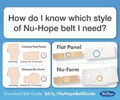 How to determine the correct Nu-Hope belt. Choose Flat Panel or Nu-Form ...